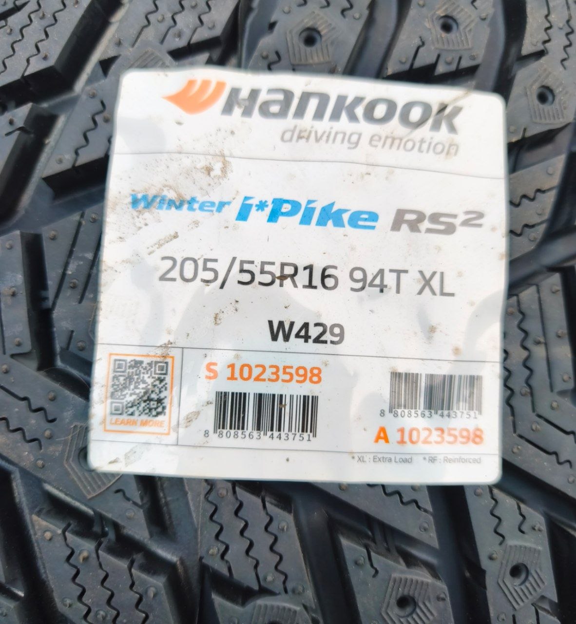 Hankook Winter I*Pike RS2 W429 94T XL 205/55R16 Lamell · Klamberdatavad